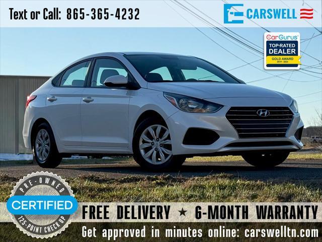 used 2021 Hyundai Accent car, priced at $13,750