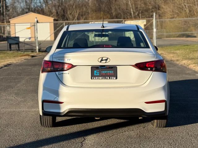 used 2021 Hyundai Accent car, priced at $13,750