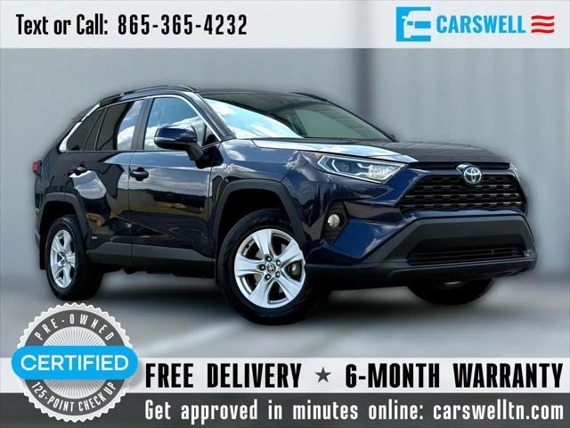used 2021 Toyota RAV4 Hybrid car, priced at $22,927