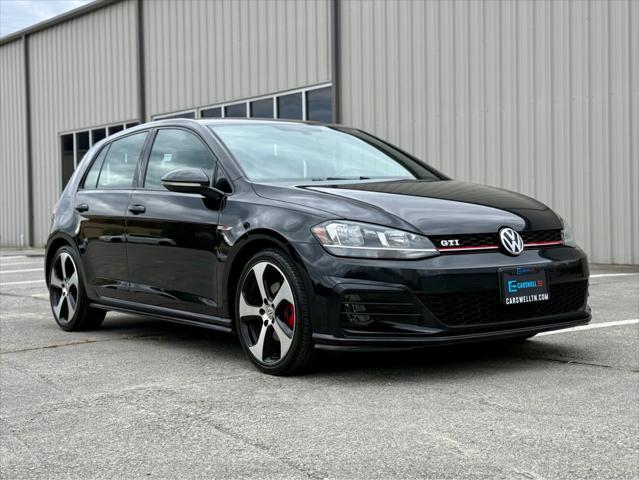 used 2018 Volkswagen Golf GTI car, priced at $13,599