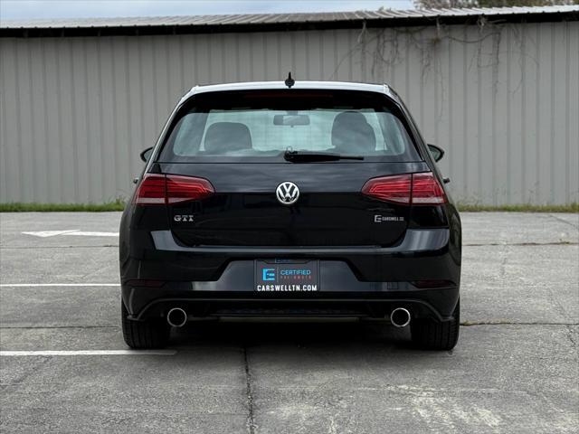 used 2018 Volkswagen Golf GTI car, priced at $13,599