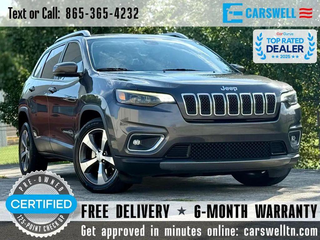 used 2019 Jeep Cherokee car, priced at $11,995