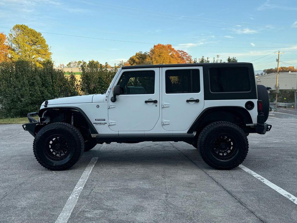 used 2016 Jeep Wrangler Unlimited car, priced at $18,500