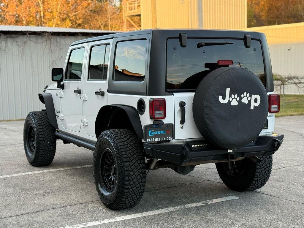 used 2016 Jeep Wrangler Unlimited car, priced at $18,500