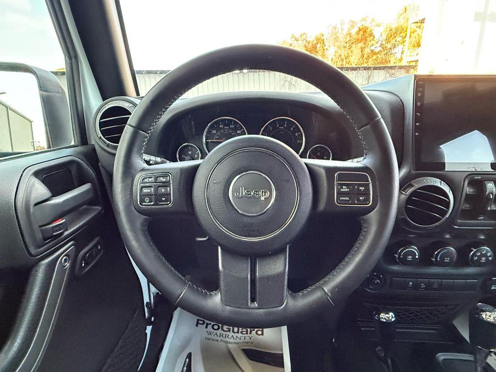 used 2016 Jeep Wrangler Unlimited car, priced at $18,500