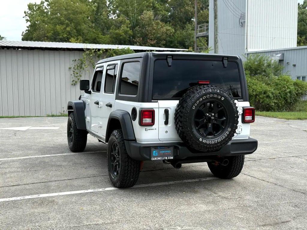 used 2020 Jeep Wrangler Unlimited car, priced at $25,000