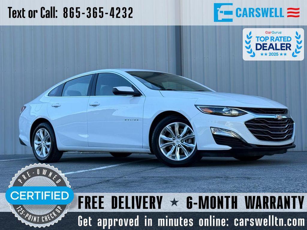 used 2022 Chevrolet Malibu car, priced at $13,250