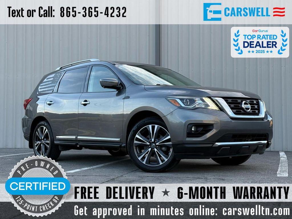 used 2017 Nissan Pathfinder car, priced at $14,895