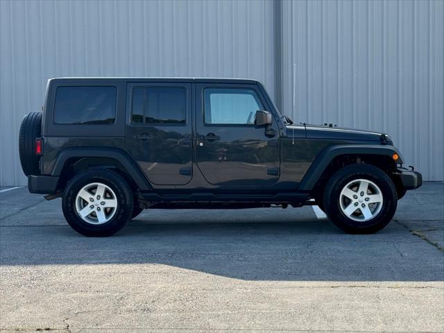 used 2016 Jeep Wrangler Unlimited car, priced at $17,954