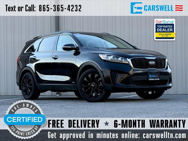 used 2019 Kia Sorento car, priced at $12,995