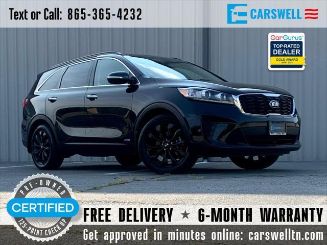 used 2019 Kia Sorento car, priced at $13,500