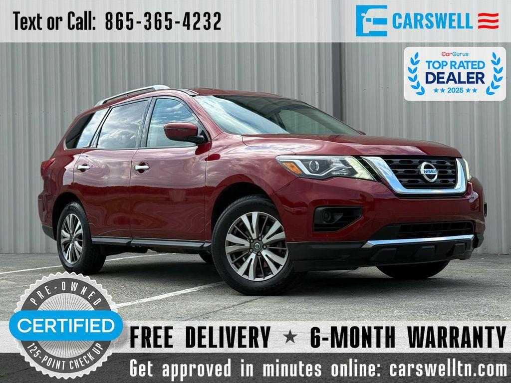 used 2018 Nissan Pathfinder car, priced at $10,700