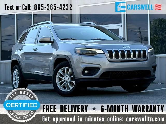 used 2019 Jeep Cherokee car, priced at $13,995