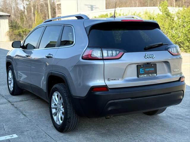 used 2019 Jeep Cherokee car, priced at $13,995