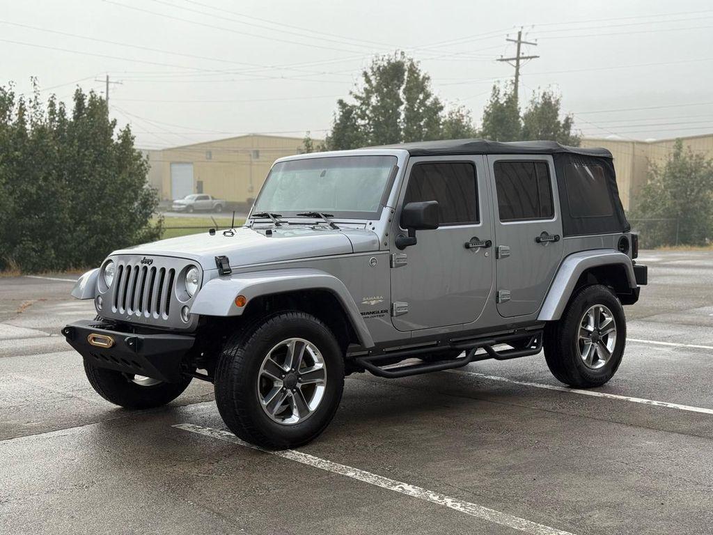 used 2015 Jeep Wrangler Unlimited car, priced at $16,898
