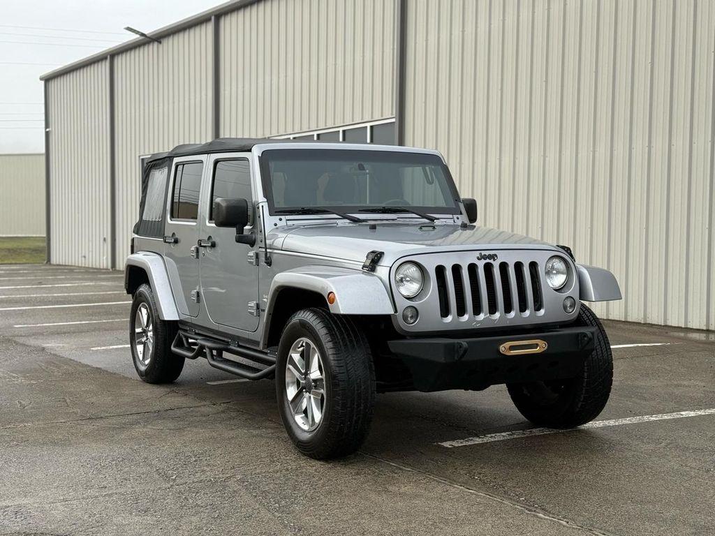 used 2015 Jeep Wrangler Unlimited car, priced at $16,898
