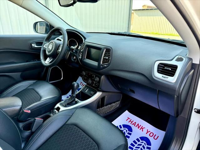 used 2021 Jeep Compass car, priced at $14,995