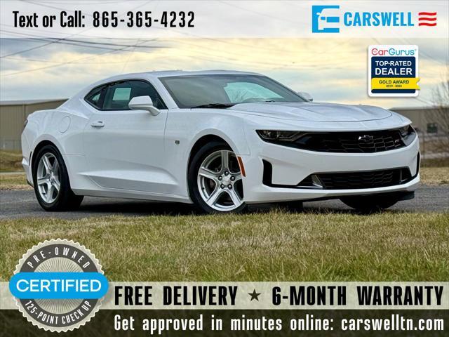 used 2019 Chevrolet Camaro car, priced at $16,953