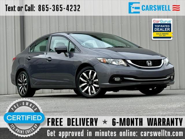 used 2015 Honda Civic car, priced at $12,216