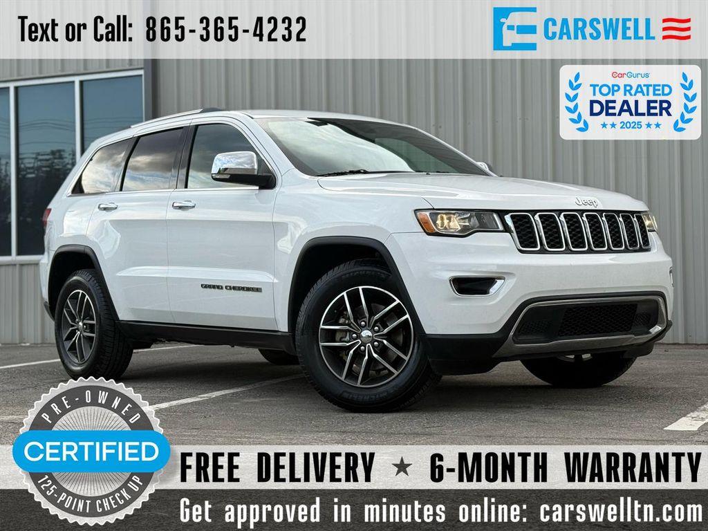 used 2018 Jeep Grand Cherokee car, priced at $14,400