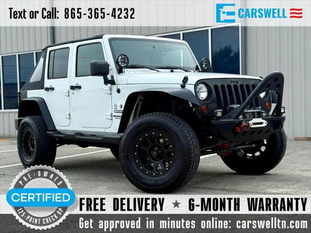 used 2013 Jeep Wrangler Unlimited car, priced at $12,941