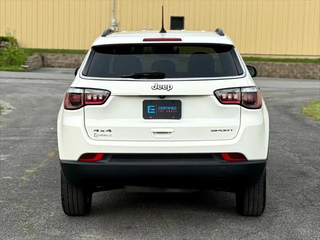 used 2020 Jeep Compass car, priced at $14,738