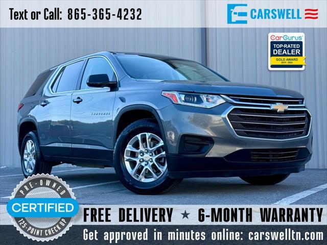 used 2019 Chevrolet Traverse car, priced at $16,774