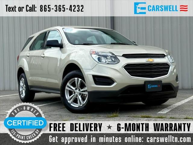 used 2016 Chevrolet Equinox car, priced at $12,497