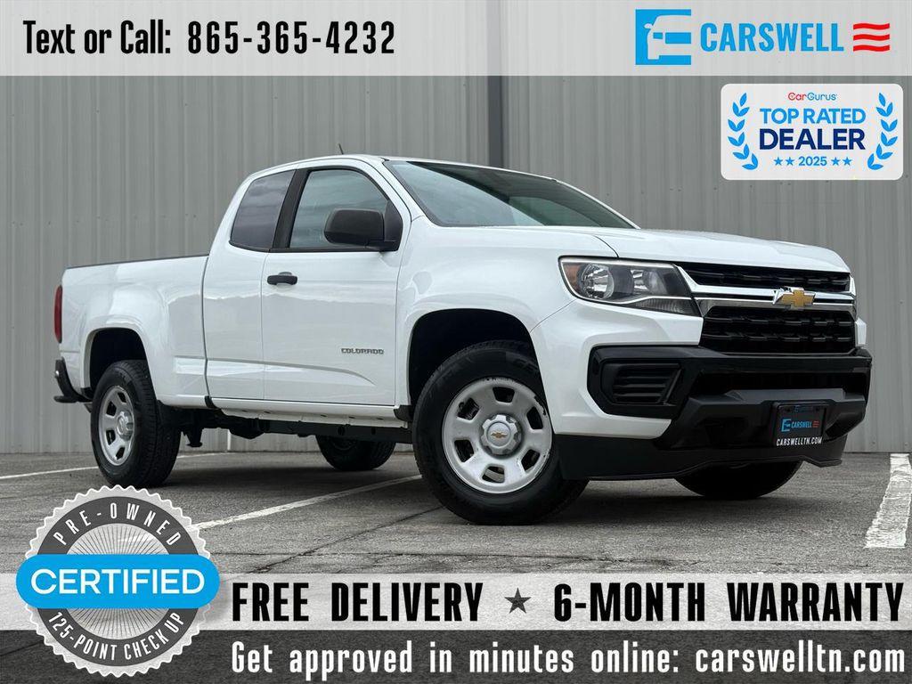 used 2021 Chevrolet Colorado car, priced at $17,426