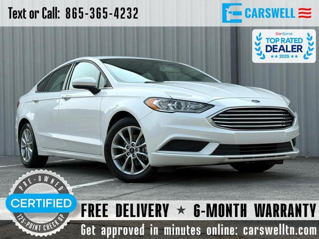 used 2017 Ford Fusion car, priced at $12,495