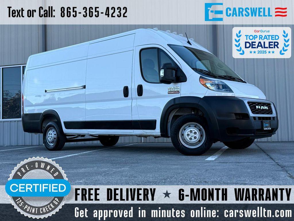 used 2022 Ram ProMaster 3500 car, priced at $22,995