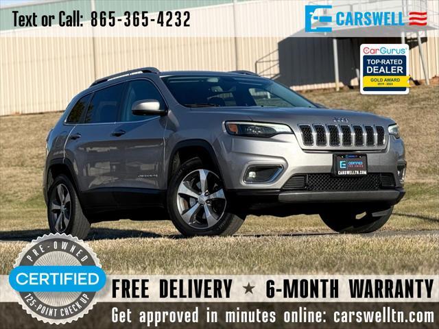 used 2019 Jeep Cherokee car, priced at $16,780