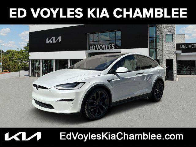 used 2022 Tesla Model X car, priced at $42,490