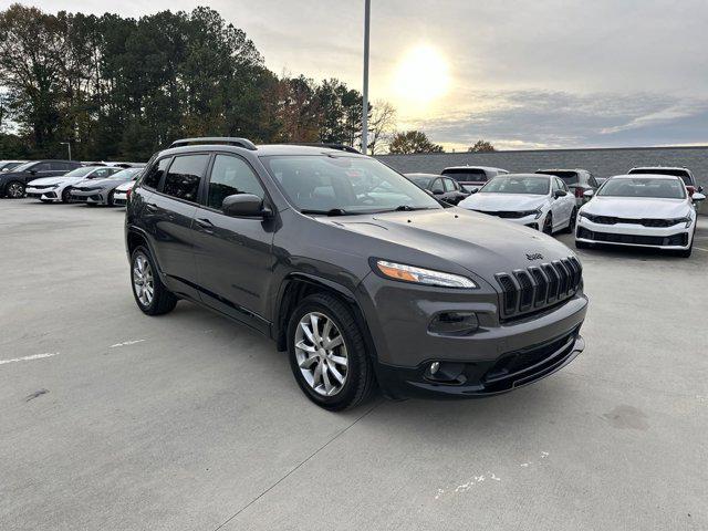 used 2018 Jeep Cherokee car, priced at $15,954