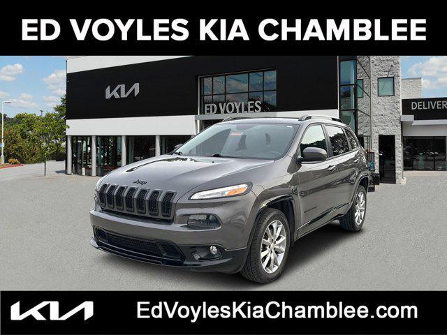 used 2018 Jeep Cherokee car, priced at $15,954