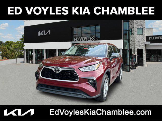 used 2020 Toyota Highlander car, priced at $28,391