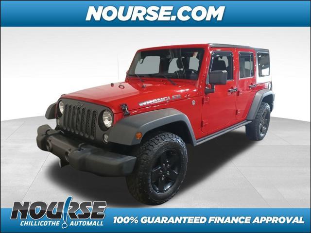 used 2016 Jeep Wrangler Unlimited car, priced at $18,999