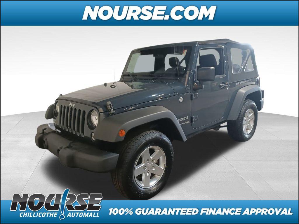 used 2018 Jeep Wrangler JK car, priced at $16,855