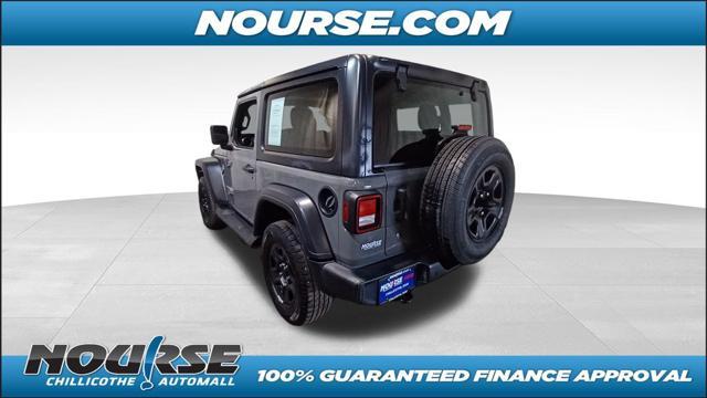 used 2018 Jeep Wrangler car, priced at $25,102