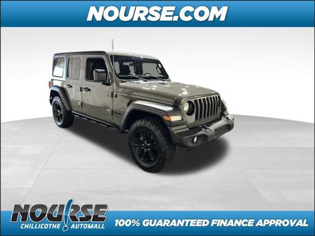 used 2022 Jeep Wrangler Unlimited car, priced at $33,040