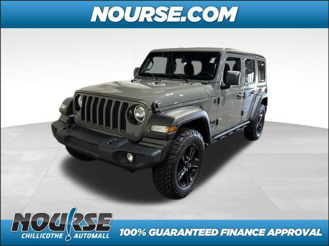 used 2022 Jeep Wrangler Unlimited car, priced at $33,040