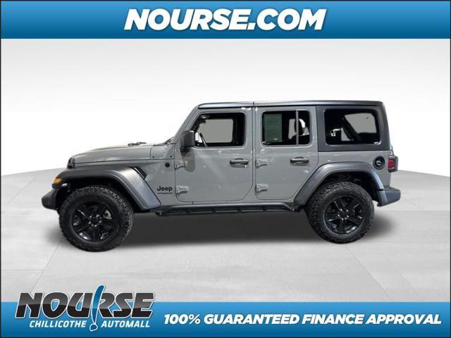 used 2022 Jeep Wrangler Unlimited car, priced at $33,040