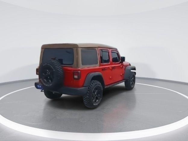 used 2021 Jeep Wrangler car, priced at $30,135