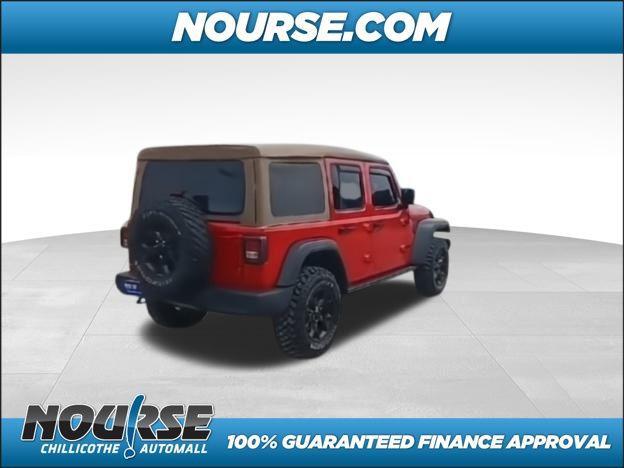used 2021 Jeep Wrangler car, priced at $31,749