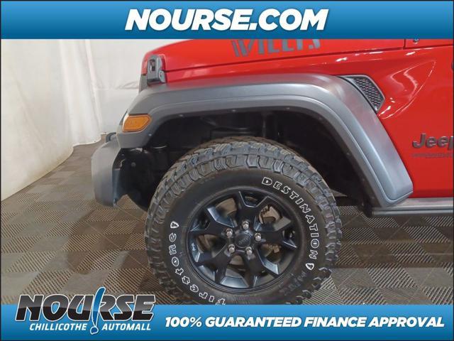 used 2021 Jeep Wrangler car, priced at $31,749