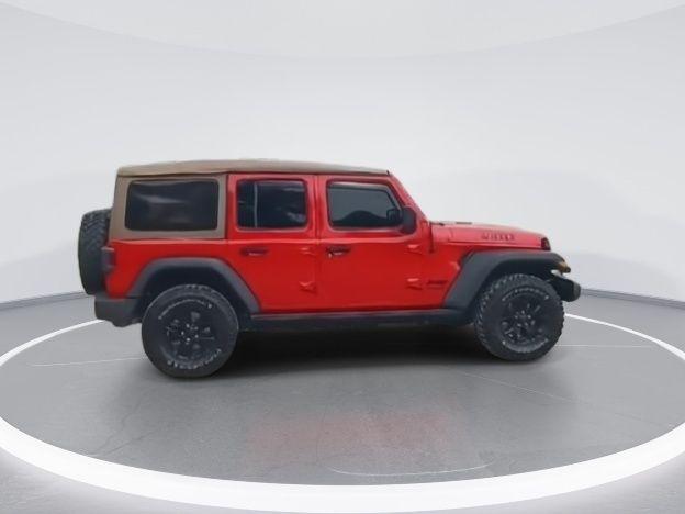 used 2021 Jeep Wrangler car, priced at $30,135