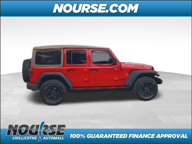 used 2021 Jeep Wrangler car, priced at $31,749