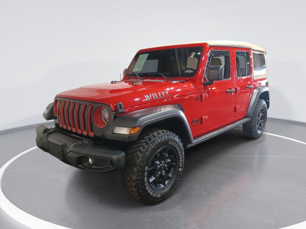 used 2021 Jeep Wrangler car, priced at $30,135