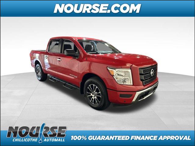 used 2021 Nissan Titan car, priced at $30,321