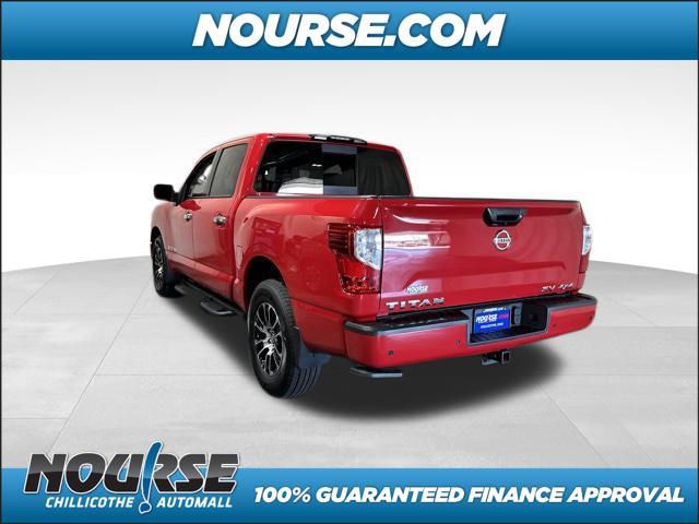 used 2021 Nissan Titan car, priced at $30,321